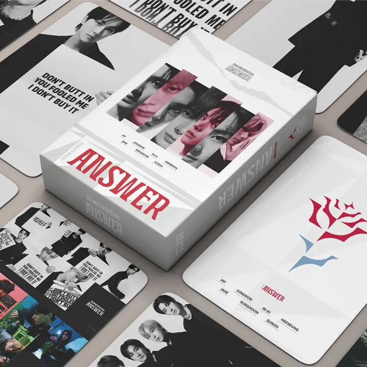 55pcs/set%20Enhypen%20Photocards%20Dimension%EF%BC%9AAnswer%20Lomo%20Cards%20SUNGHOON%20postcard%20-%20Image%208