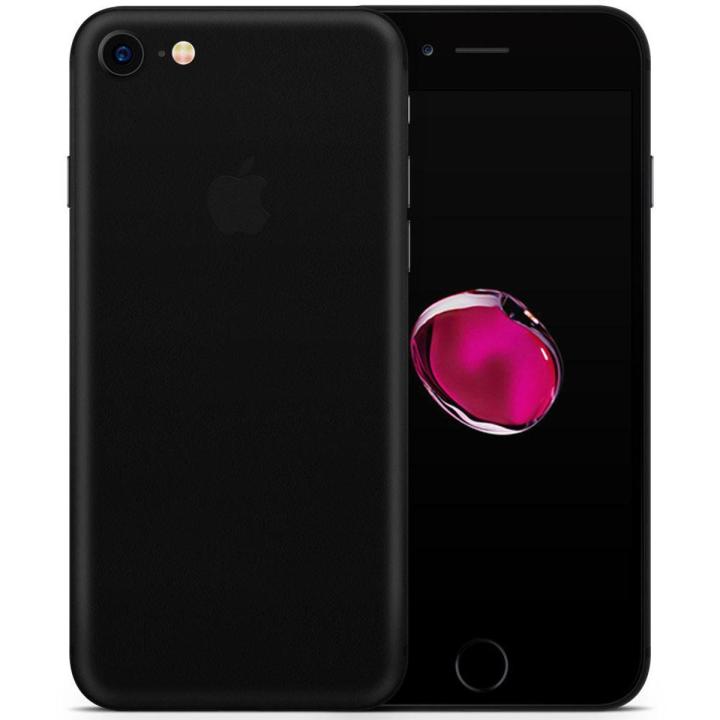 IPhone 7 Matte Black Skin/Wrap (Back And Sides) (3 M)