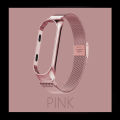 Stainless Steel Sports Strap For Xiaomi Mi Band 6 5 4 Smartwatch Bracelet Smart band Rose Gold For MIBand5 mi5 MI band5 Metal. 