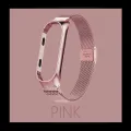 Stainless Steel Sports Strap For Xiaomi Mi Band 6 5 4 Smartwatch Bracelet Smart band Rose Gold For MIBand5 mi5 MI band5 Metal. 
