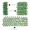 Extension Type Plant Fence Artificial Garden Plant Fence Outdoor Balcony Decoration UV Resistant Garden Privacy Fence. 