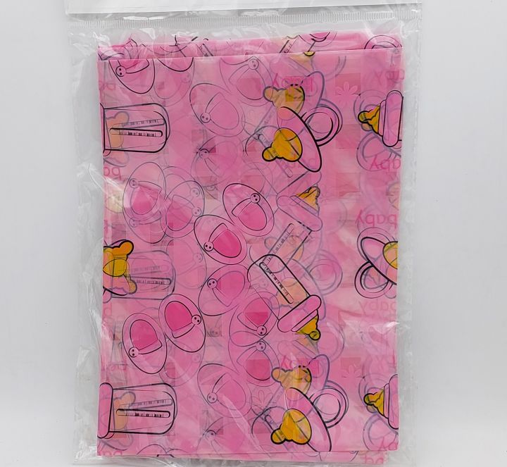 BABY GIRL SHEET FOR TABLE DECORATION AND GIFT WRAPPING