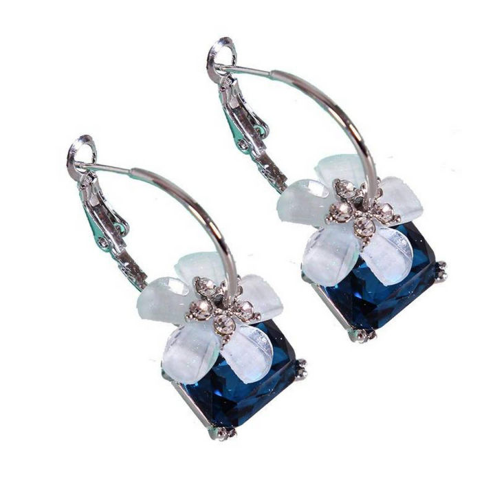 Crystal Cherry Earrings For Women