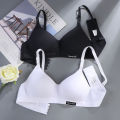 cotton bra girl bra  thin bra girl underwear  gathered breathable bra. 