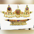 Gold Platted Latest Handmade Vintage Kundan Mattha Patti Silsila. 
