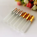 20pcs/lot 5ml/10ml Frosted Thin Glass Spray Bottle Refillable Perfume Atomizer Mini Sample Bottles Perfume Glass Vials. 