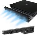 ElecGear Auto Cooling Fan for PS4 Pro, External USB Cooler Automatic Temperature Sensor Controlled Radiator Heat Exhaust works with PlayStation 4 Pro Model TP4-831 Black. 
