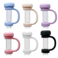Straw Covers Cap Reusable Silicone Straw Toppers Compatible With Stanley Cup Spill Leak Stopper Splash Dust Proof Straws Cover Qingyue. 