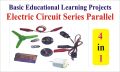 Series and parallel basic projects kit 4 in1 educational projects kit. 