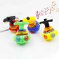Kids Spinning Toy With Lights & Music Spin Top Toy With Launcher Electric LED Spinning Top Flashing Light Music Animal Figure.. 