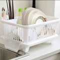 3 in 1 Fancy Plastic Plate Rack Durable Plastic Elegant Design Premium Quality Dish Rack-Sink Rack. 