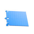100 Pcs Blue Conductive Silicone Gelid Thermal Pad 100*100*0.5mm 100*100*1mm Heatsink Cooling Thermopad Thermal Pads for CPU GPU. 