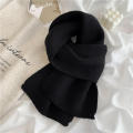 Solid Color Soft Scarf For Women Autumn And Winter Warm Lovely Knit Neck. 