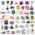 50pcs Stranger Things Stickers Anime Pegatina for Children on Laptop Phone Skateboard Fridge Suitcase Cool Sticker. 