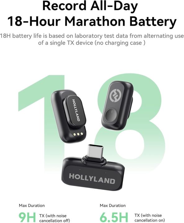 Hollyland%20LARK%20A1%20Mini%20Duo%202-Person%20Wireless%20Microphone%20System%20with%20USB-C%20Connector%20for%20Mobile%20Devices%20(Space%20Gray,%202.4%20GHz)%20-%20Image%203