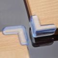 4(PCS) Silicone Table Corner Protector for Kids Safety Table Corner Covers for Glass Table - Baby Safety Equipment. 