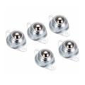 Caon Steel Swivel Ball Caster Wheel Car Robot Universal Round Wheel for Machinery Trolleys Furniture Harde. 