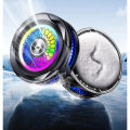 SL-25 15W High Power Mobile Phone Cooler Radiator With Magnetic/Clip, Fast Ice Cooling, And RGB Led Light. 