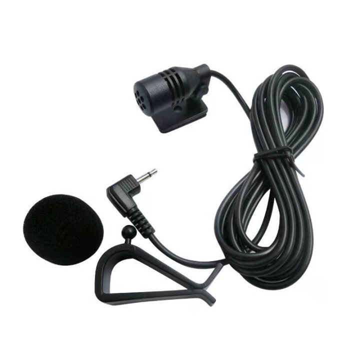 MINI Car Audio Microphone 3.5mm Jack Plug Mic Mono Wired External PC Microphone