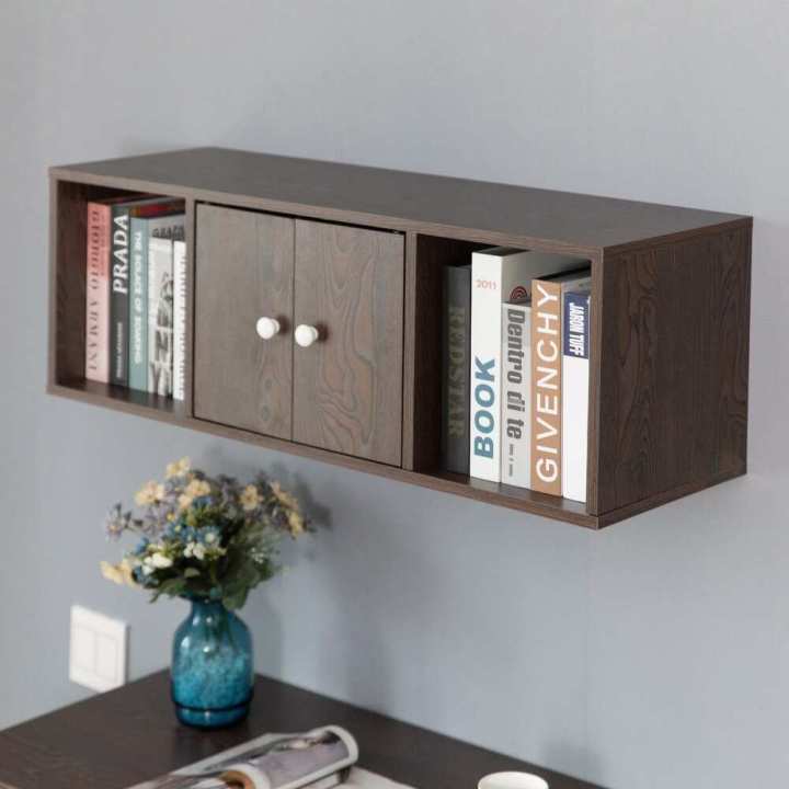 Enhance Your Workspace with our Wall Mounted Computer Cabinet - A Stylish and Space-Saving Solution for Home Offices and Workstations