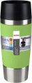 Tefal Travel Mug 0.36 Litre, Lime Silver, Stainless Steel/Plastic, K3083114. 