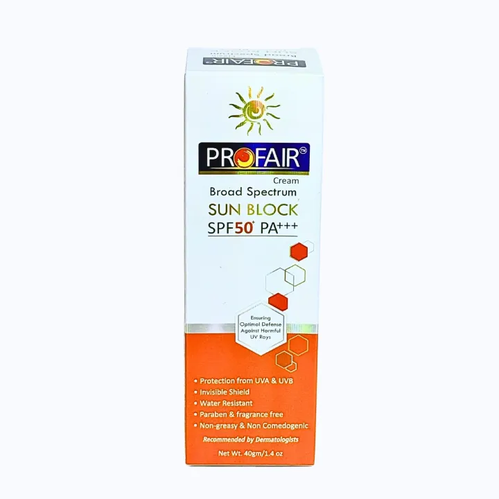 PROFAIR%20CREAM%20SUNSCREEN%20SPF%2050%20PA+++%20%7C%20Invisible,%20Water-Resistant,%20Non-Greasy%20&%20Non-Comedogenic%20Formula%20%7C%20Dermatologist%20Recommended%20for%20All%20Skin%20Types!%20-%20Image%207