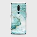 Oppo F11 Pro Cover - SkinLee HQ Infinity Glass Case (Soft) - Aqua Blue Marble - SKINLEE-635-1-611-298. 
