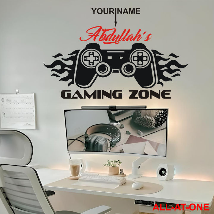 ALL-AT-ONE%20#%2067%20("CUSTOMISED%20NAME%20FOR%20YOUR%20GAMING%20ROOM")%20Self-Adhesive%20Vinyl%20Waterproof%20Removable%20Art%20Sticker%20To%20Decorate%20Your%20Desired%20Bedroom,%20Computer%20Room,%20and%20Gaming%20Room%20and%20to%20Gift%20Your%20Friends%20and%20Relatives.%20-%20Image%208