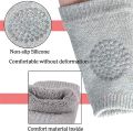 Baby Crawling Anti-Slip Knee Pads, Adjustable Breathable Cotton Baby Toddlers Anti-fall Knee/Elbows Socks Set Unisex, For Babies Infant Toddler Boys And Girls Safety Protector (a pair). 