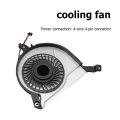 DC 5V 0.5A Laptop CPU Cooling Fan Cooler Radiator Notebook 4-Wire 4 Pin For HP Pavilion CPU Fan Blower For 15-P 15-V 15-K 17-P. 