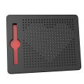 MAGNETIC BEADS DRAWING BOARD WITH MAGNETIC PEN AND PUZZLE educational toys for kids. 