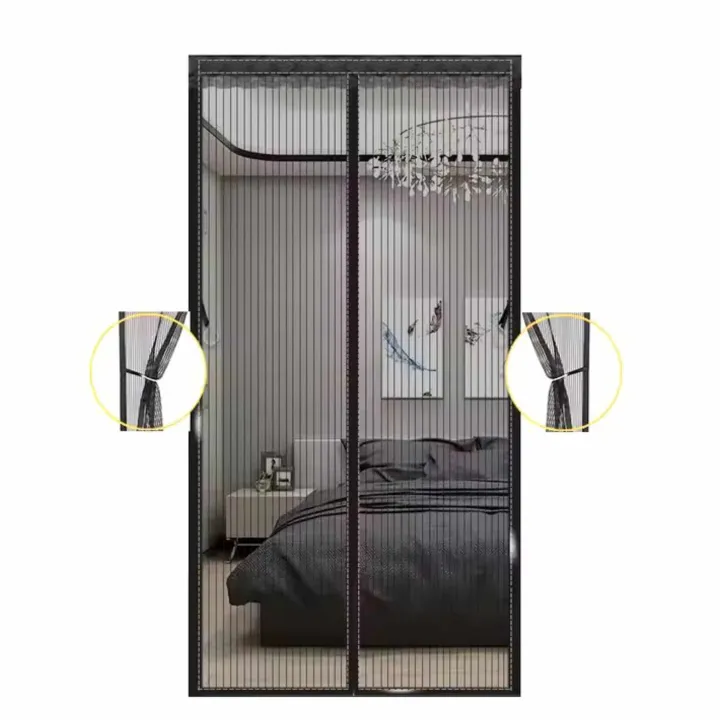 AFFAN'S%20Hub%20-%20Anti%20Mosquito%20Net%20-%20Size%20100x210cm%20-%20Magnetic%20Mesh%20Curtain%20-%20Screen%20Door%20Curtain%20Net%20-%20Hands%20Free%20Anti%20Mosquito%20Curtain%20-%20Automatic%20Closing%20Door%20Mesh%20-%20Anti%20Insect%20Bug%20Fly%20Partition%20Striped%20Door%20Curtain%20only%20for%20wooden%20door%20-%20Size%20100x210cm%20-%20Image%209