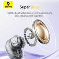 Baseus Bass BD1 TWS True 5.4 Super Bass P55 Splash-Resistant Earbuds Mini&Portable Snug Fit Earphone. 