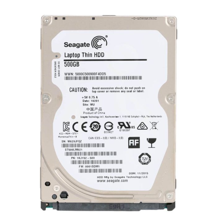 Laptop 1TB/500GB Internal Hard Drive -Hard Disk - 100% Health - Hard Disk & Drive  With Games
