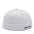 Spring and summer new casual landlord hat street melon skin tide hats without brim retro hip hop cap men and women universal cap. 