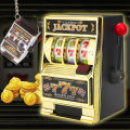 2024 Mini Fruit Keychain with Slot Machine Funny Casino Pendant Key Ring Lucky Charm Jackpot Keychains Bag Charm Party Gifts. 