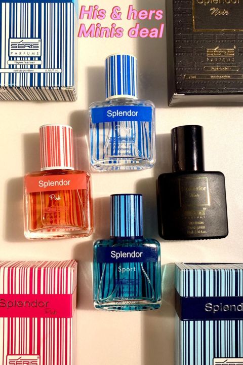 Premium Splendor Mini Perfumes Set for Men & Women – 15ml | Long ...