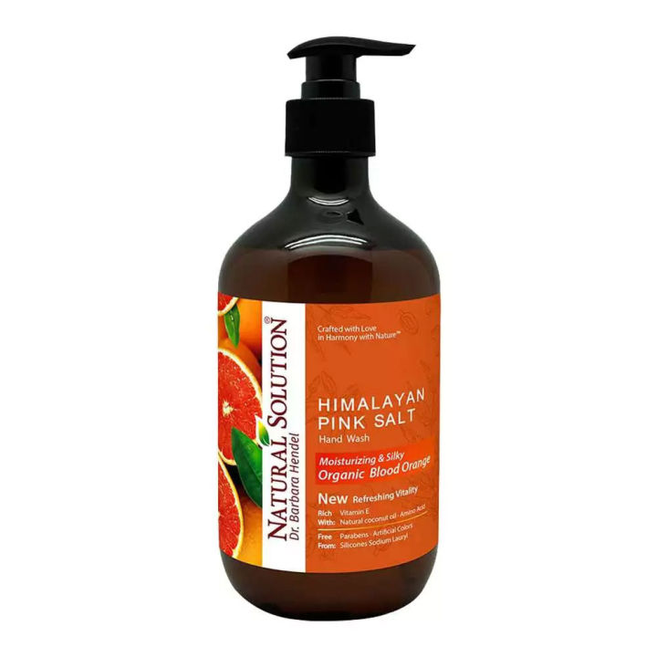 Natural Solution Hand Wash Blood Orange - 400ml | Hand Soap Liquid