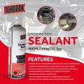 AeroPak Under Coating Sealant Spray-500ml -  Durable Protection For Vehicle Undercarriages  Shields Against Corrosion Rust And Abrasion  Resists Road Salts And Moisture  Provides Sound-Deadening Properties. 