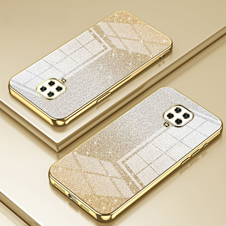 Glitter Plating Phone Case For Xiaomi Redmi Note 9 7 8 Pro Max 9S Mi CC9 Pro 9 9T 8 CC9E Soft TPU Back Cover