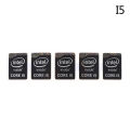 5Pcs Notebook Desktop Computer Logo Label 4th Intel Core i3 i5 i7 Sticker. 