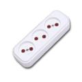 ELBi 3 Sockets Box. Made in TURKEY. Electric board. 3 gang. Extension board cordless. Accessory.. 