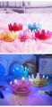 Crown For Happy Birthday HBD LED-Cap Headband Party LED Light Hat, Led Happy Birthday Crown, Blue. 