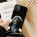 【Promise Eoonis】Rap Singer Tupac Shakur Phone Case Silicone Soft for iphone 14 13 12 11 Pro Mini XS MAX 8 7 6 Plus X XS XR Cover. 