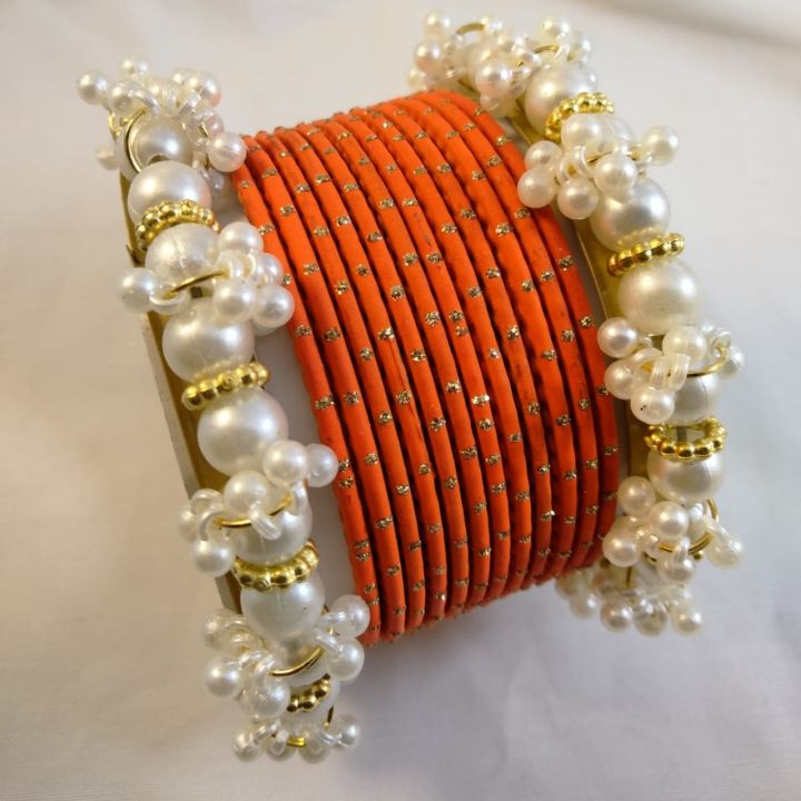 Trendy%20metal%20bangles%20set%20with%20pearl%20bangles%20golden%20dotted%20pearl%20bangles%20set%20bangles%20for%20girls%20in%20all%20sizes%20and%20colors%20gajra%20bangles%20-%20Image%203