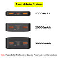 Baseus 20000mAh Fast Charging Power Bank, 20W Portable 10000/20000/30000mAh Powerbank with Digital Display, Compatible with Samsung/iPhone/mi/Huawei and More. 