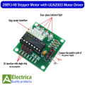 28BYJ-48 Stepper Motor With ULN2003 Motor Driver module for Arduino by Electrica. 