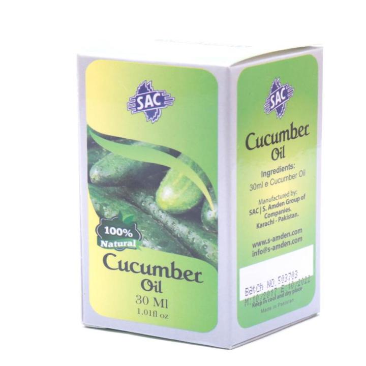 Sac Cucumber Oil - 30Ml - Original - Natural