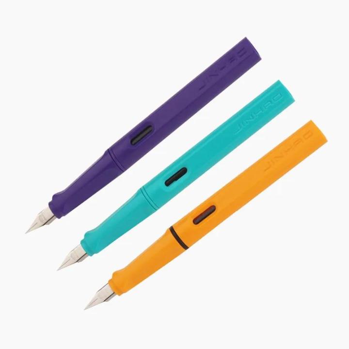 Luxury quality Jinhao 777 Fashion Various colors student Office Fountain Pen School stationery Supplies ink pens Moonlight
