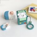 3D Adventure Time With Finn Jake Game Machine Bluetooth Headset Case For Airpods Pro 1 2 3 Cute Cartoon Headset Cover. 